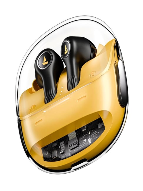 Boat Nirvana Crystl (2025 Launch) Tws Ear Buds Wireless Earphones With Mic (Quantum Black)