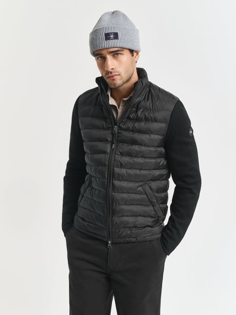 Gant Fashion Black Regular Fit Solid Jacket