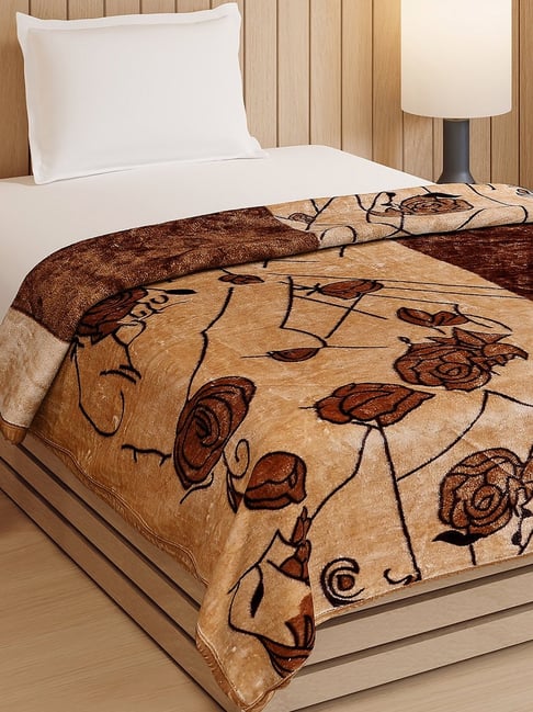 Monte Carlo Double Bed Winter Blanket Relations Pvc 540 GSM 1 Ply 1 Blanket (160 CM X 220 CM)