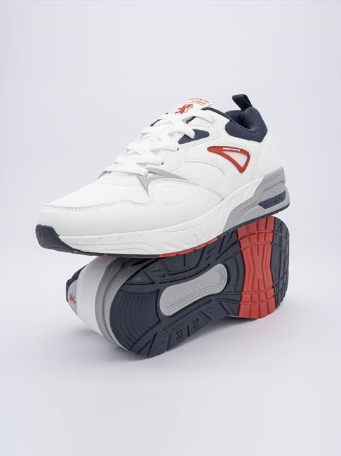 Red Tape Men's Down Town Dapper White Casual Sneakers