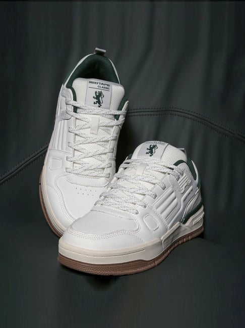 Red Tape Men's Down Town Dapper Ivory Casual Sneakers