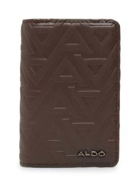 Aldo Dark Brown KEDERILOTH Logo Wallet