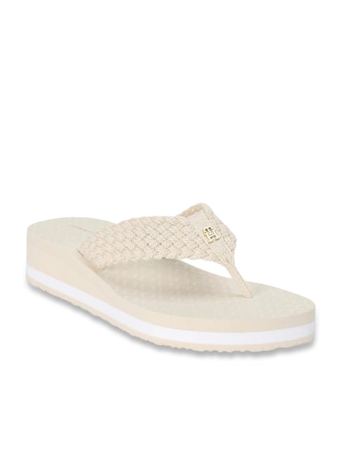 Tommy Hilfiger Women Europe Muslin Flip Flops-picture-35