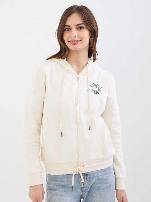 Spykar Off White Relaxed Fit Sweatshirt-picture-21