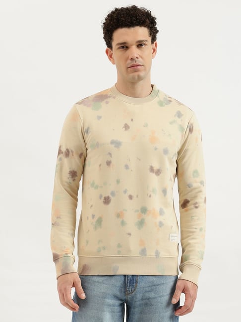 United Colors of Benetton Beige Regular Fit Printed Sweatshirt-picture-18