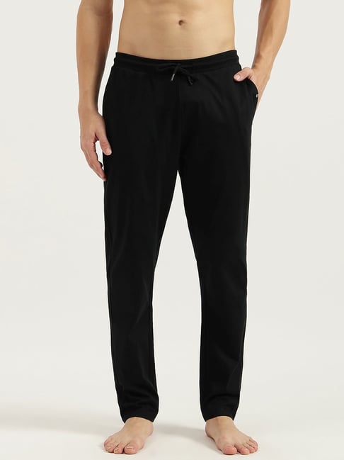 United Colors of Benetton Black Cotton Regular Fit Trackpants-picture-11
