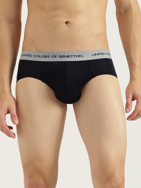 United Colors of Benetton Blue Regular Fit Briefs