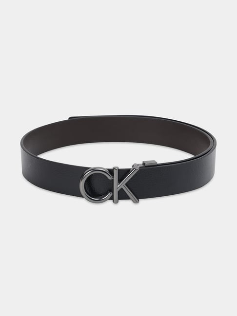 Calvin Klein Black Logo Belt