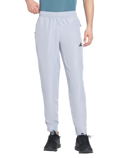 Adidas Grey Regular Fit Sports Trackpants-picture-33