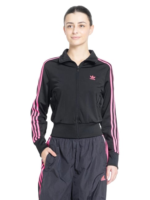 Adidas Originals Black Regular Fit Sports Jacket