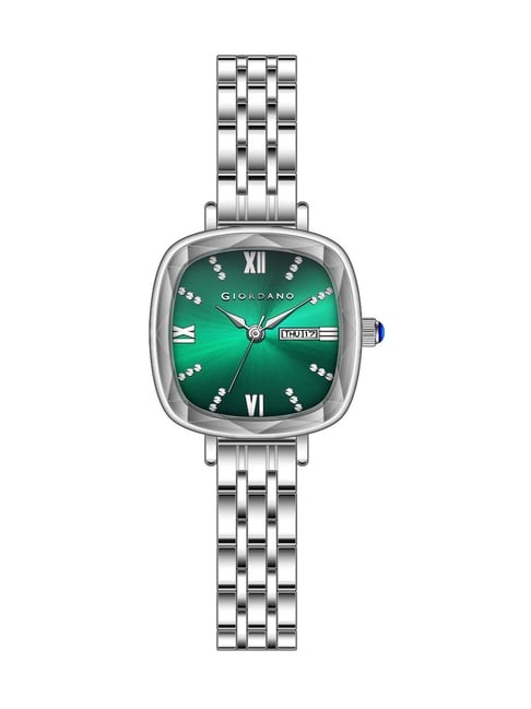Giordano GZ-60097-99 Elegant Square Analog Watch For Women-picture-13