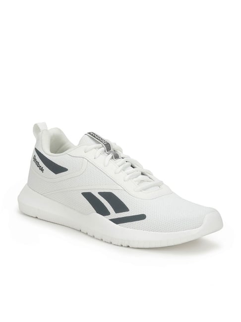 reebok men's flylite cadence m white running shoes