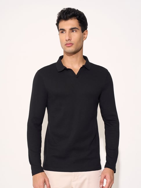 Peregrine By Pantaloons Black Slim Fit Sweatshirt-picture-36