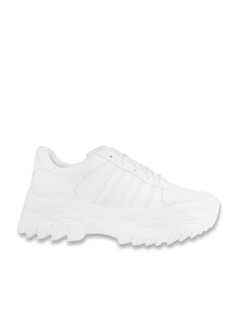 Shoetopia Women's White Casual Sneakers-picture-36