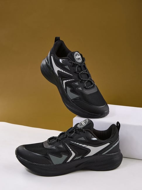 Campus Men's CUSTOM Black Running Shoes