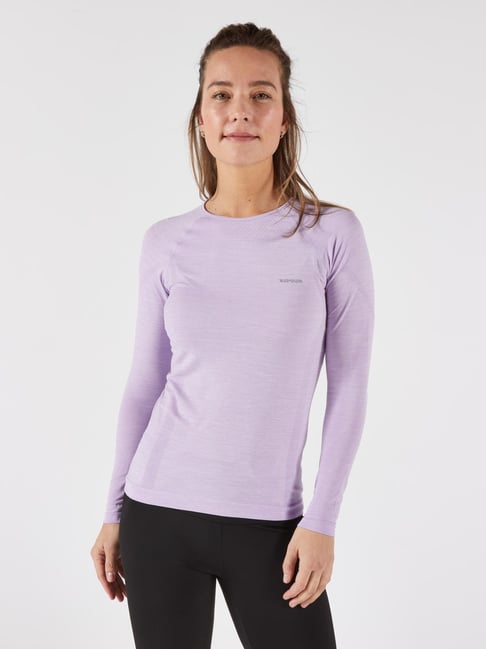 Kiprun By Decathlon Purple Regular Fit Sports T-Shirt