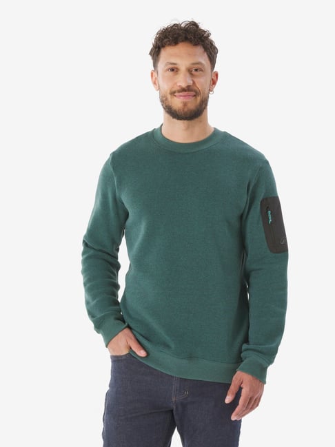 Quechua By Decathlon Green Regular Fit Sports Sweatshirt-picture-18