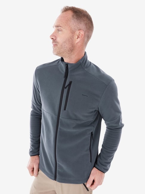 Quechua By Decathlon Grey Regular Fit Sports Jacket-picture-17