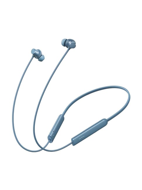 realme Buds Wireless 5 Lite in Ear BT Neckband with 35Hrs Playback & IP55 (Haze Blue)