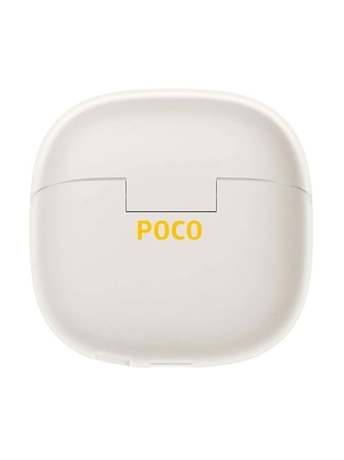 POCO Buds x1 in Ear Wireless Bluetooth Earbuds with ANC & Up to 36hrs Playtime (Titanium)