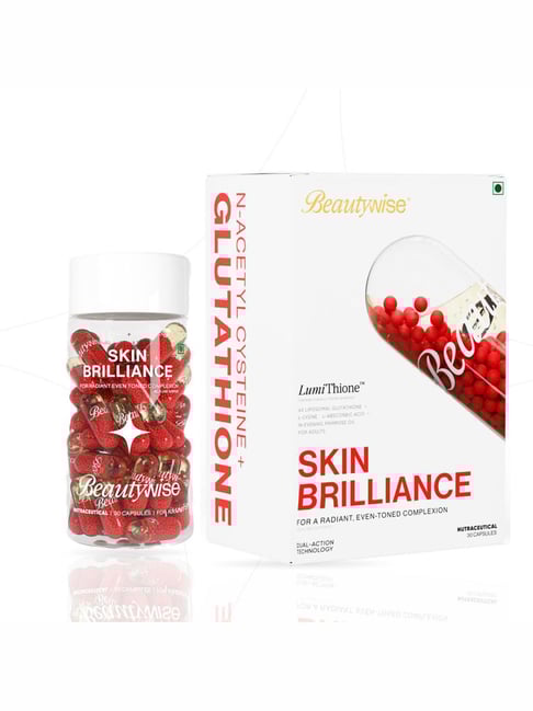 Beautywise Dual Action Skin Brilliance 4X Glutathione With Nac 30 Capsules