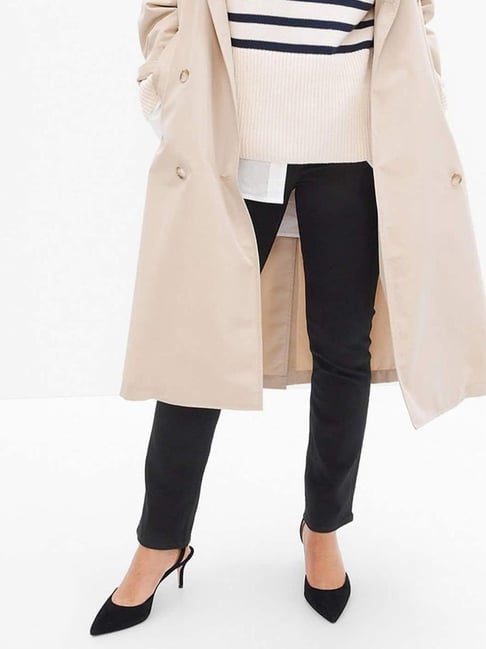 GAP Black Cotton Solid Jeans-picture-25