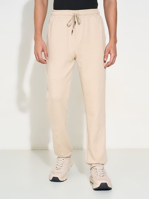Ajile By Pantaloons Ecru Regular Fit Trackpants-picture-21