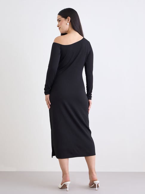 strapless open back dress A Bit Extra Two Tone Cape Fabric Maxi Dress – La Epoca Fashion Boutique