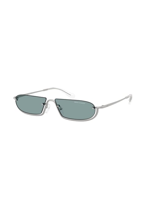 Armani Exchange Grey UV Protection Irregular Sunglasses for Men-picture-13