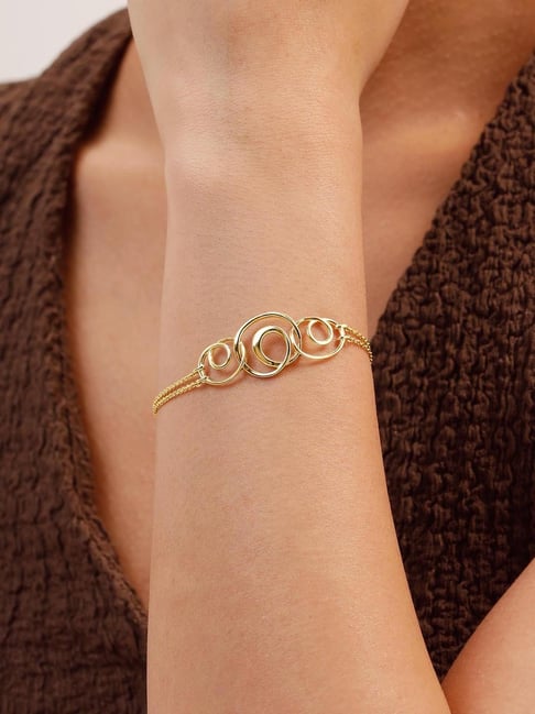 Mia by Tanishq 14k (585) Yellow Gold Bracelet for Women