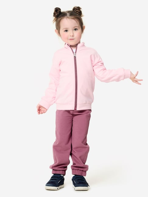DOMYOS By Decathlon Girls Pink & Purple Tracksuits