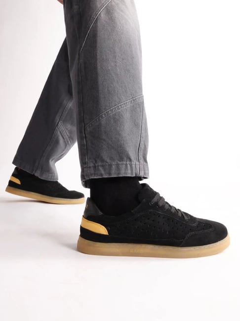 Rare Rabbit Men's NORMA Black Sneakers-picture-40