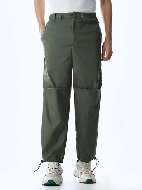 Jack & Jones Olive Regular Fit Trackpants-picture-24