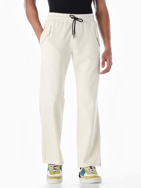 Jack & Jones White Regular Fit Trackpants-picture-40