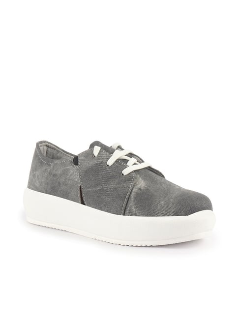 Fausto Women's Grey Casual Sneakers-picture-20