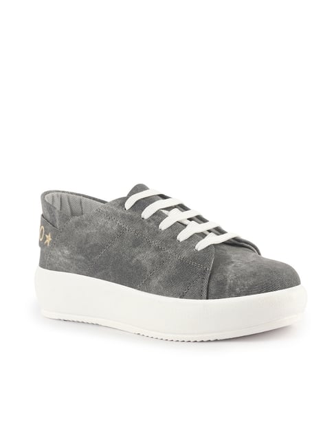 Fausto Women's Grey Casual Sneakers-picture-21