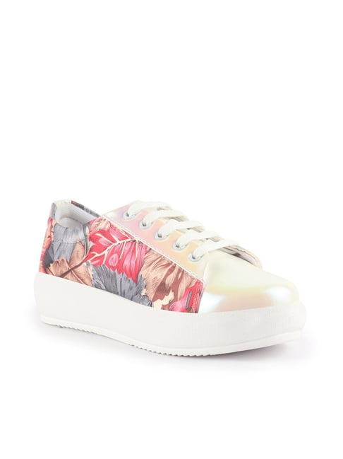 Fausto Women's Grey Casual Sneakers-picture-24