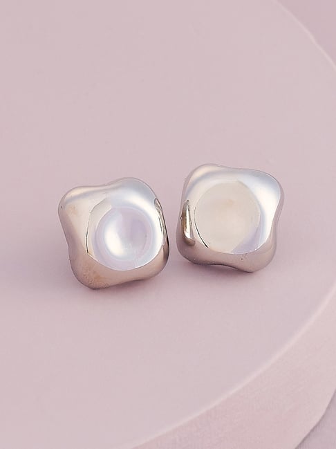 Kushal's Fashion Jewellery Rodium Polished Trendy Earrings for Women-picture-30