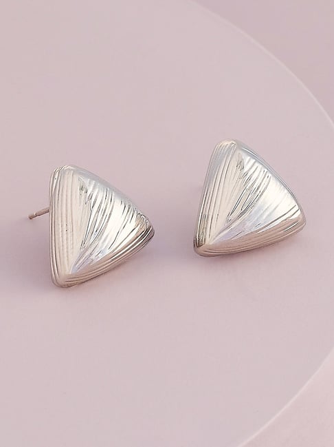 Kushal's Fashion Jewellery Rodium Polished Trendy Earrings for Women-picture-19