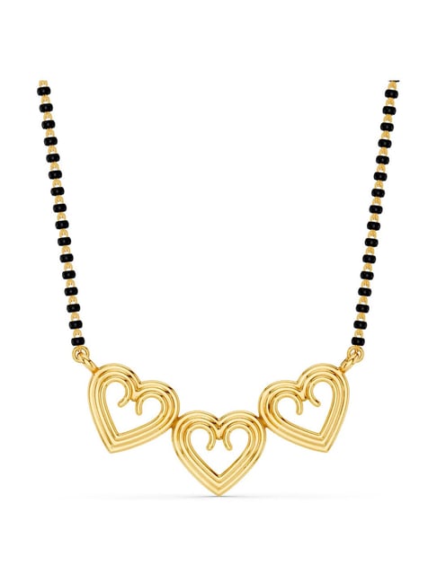 Kisna Diamond & Gold Jewellery 18k (750) Yellow Gold Mangalsutra for Women