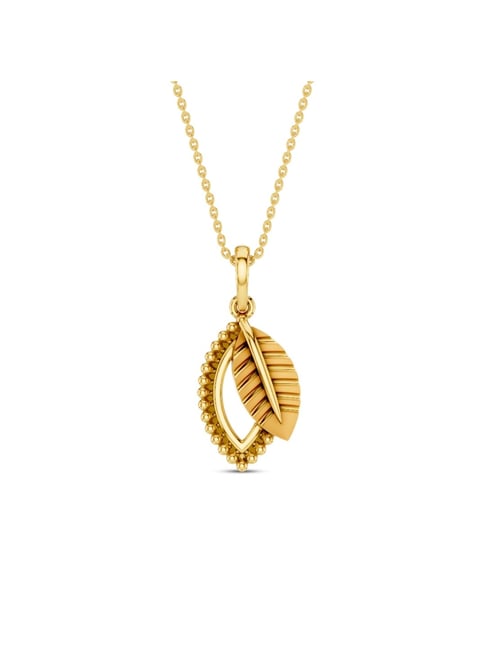 Kisna Diamond & Gold Jewellery 14k (585) Yellow Gold Pendant for Women