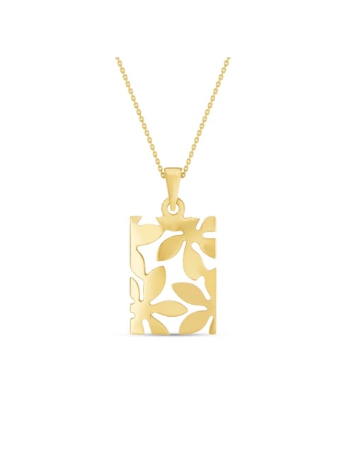 Kisna Diamond & Gold Jewellery 14k (585) Yellow Gold Pendant for Women
