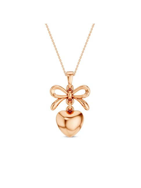 Kisna Diamond & Gold Jewellery 14k (585) Rose Gold Pendant for Women