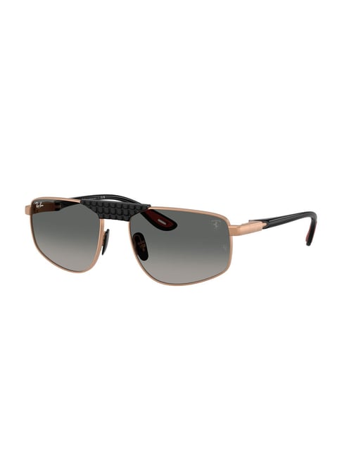 Ray-Ban Grey Gradient Irregular Unisex Sunglasses-picture-21