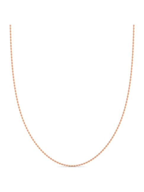 KISNA 14k (585) Rose Gold Janet Chain