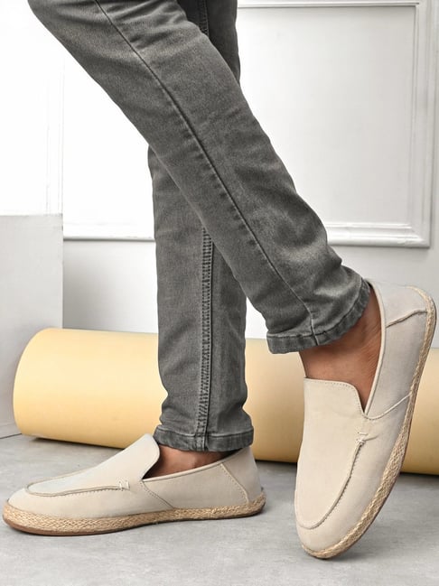 Prolific Men's Cream Loafers-picture-41