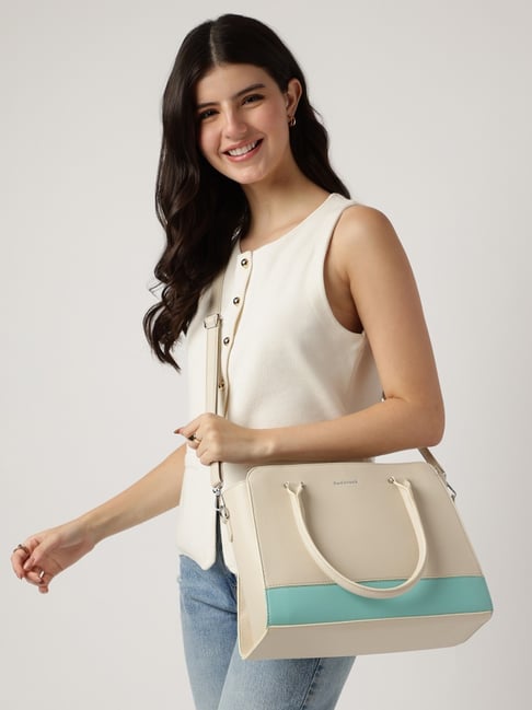 Fastrack Blue Medium Satchel-picture-33