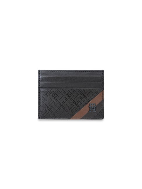 TOMMY HILFIGER Brown Printed Card Case-picture-37