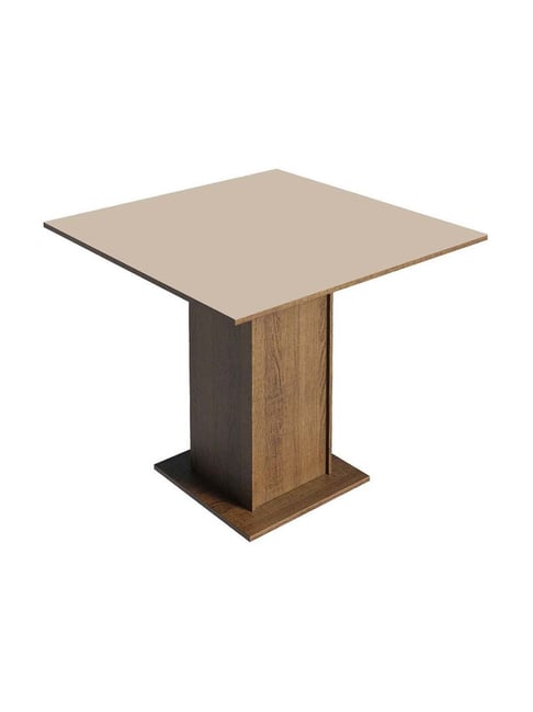 Madesa Brown Engineered Wood Dining Table