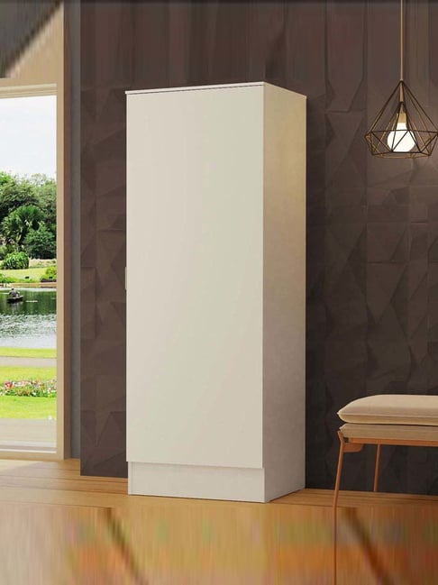 Madesa White Engineered Wood Isis 1 Door Wardrobe-picture-14